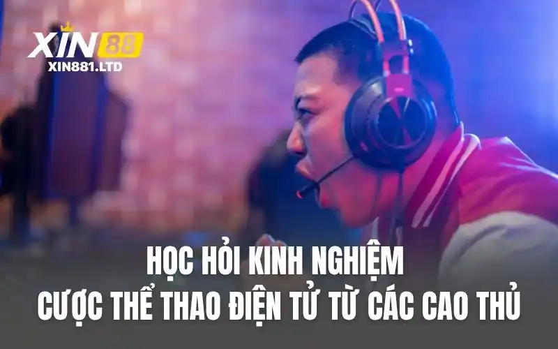 Học hỏi kinh nghiệm cược thể thao điện tử từ các cao thủ